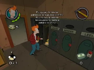 Futurama screen shot game playing